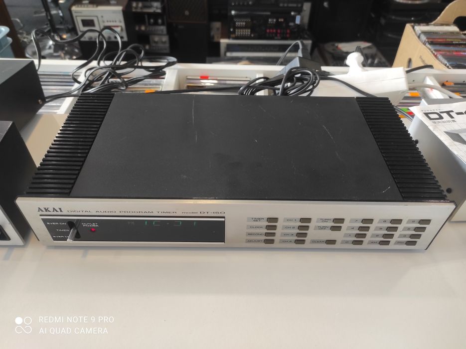 Akai DT-150 audio zegar i timer . Japan . 230V
