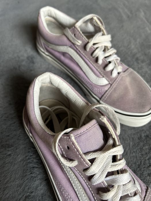 Fioletowe tenisówki trampki Vans rozmiar 36