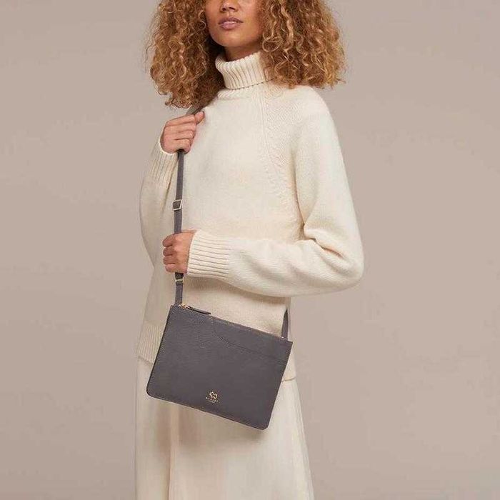 Сумка кросс боді через плече radley london pockets чорного кольору