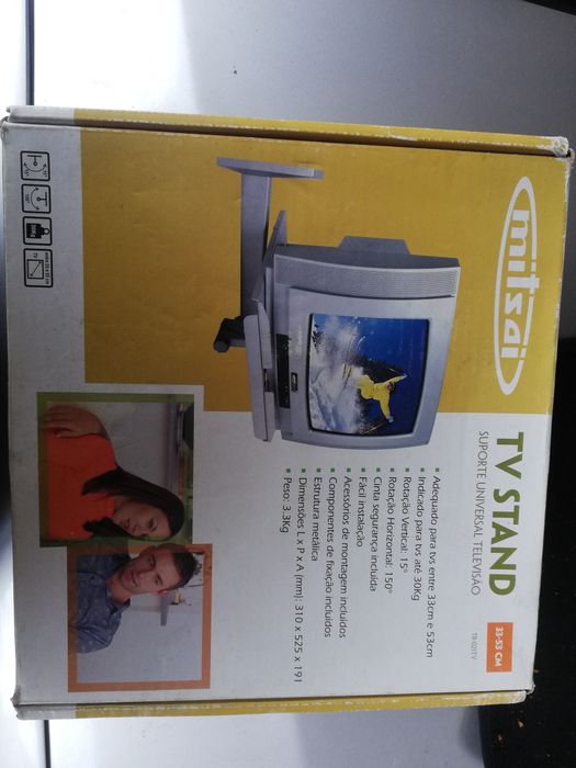 Suporte de TV na caixa64286043219843120