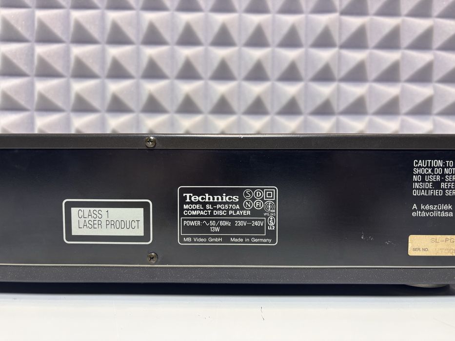Odtwarzacz CD Technics SL PG 570 A