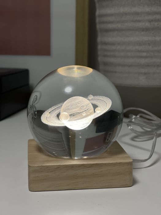 3D нічник Сатурн