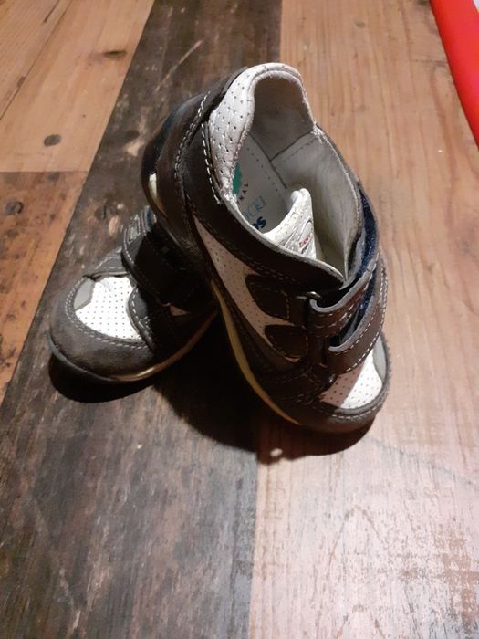 Buty półbuty skórzane Lasocki na wiosnę dla chłopca