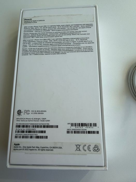 Na sprzedaż iPhone 14 128GB