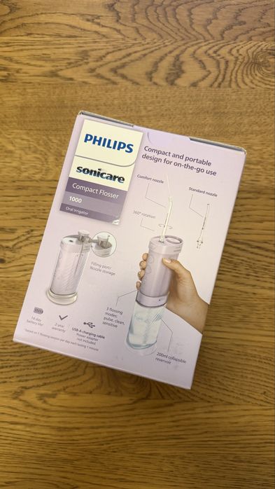 Irygator Philips Sonicare Compact Flosser 1000 NOWY prezent WWA okazja