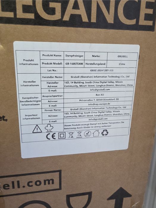 Myjka parowa GROBELL