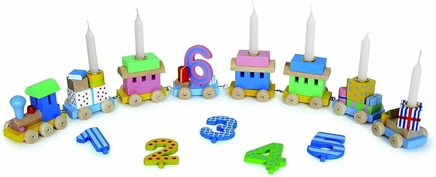 Urodzinowy pociąg do zabawy Goki