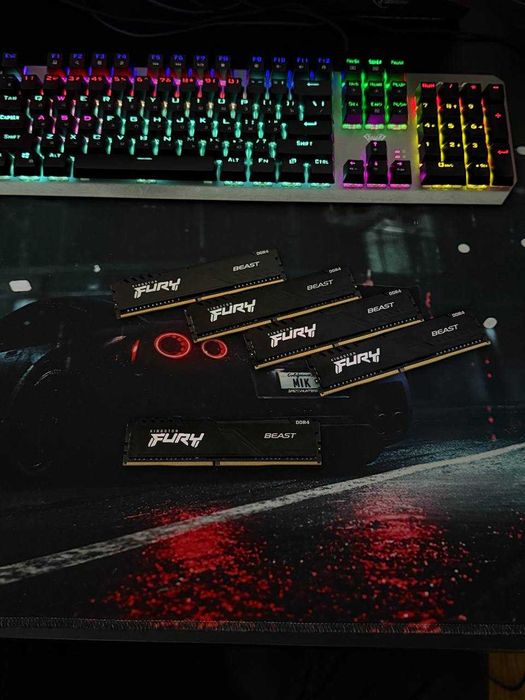 Оперативна Пам’ять Kingston FURY DDR4 32GB (4x8GB) 3200MHz