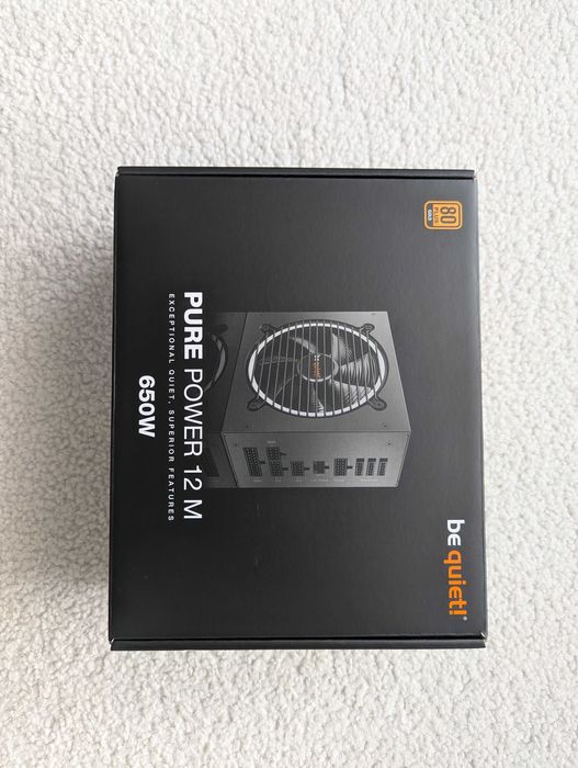 Модульний блок живлення Be quiet! Pure Power 12M 650W, 80 PLUS® Gold