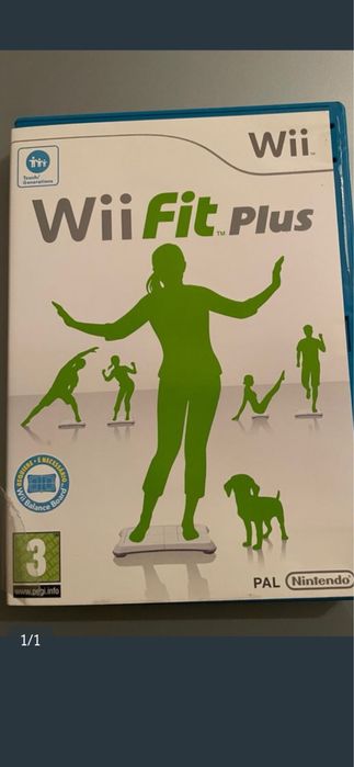 Caixa jogo Nintendo Wii Fit Plus