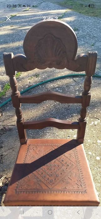 Cadeiras antigas (6 unidades)