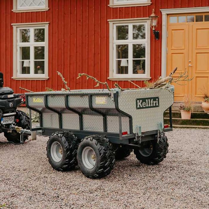 Przyczepka ATV Quad Kellfri 1400kg Wywrot  Tandem  CFMOTO Loncin Goes