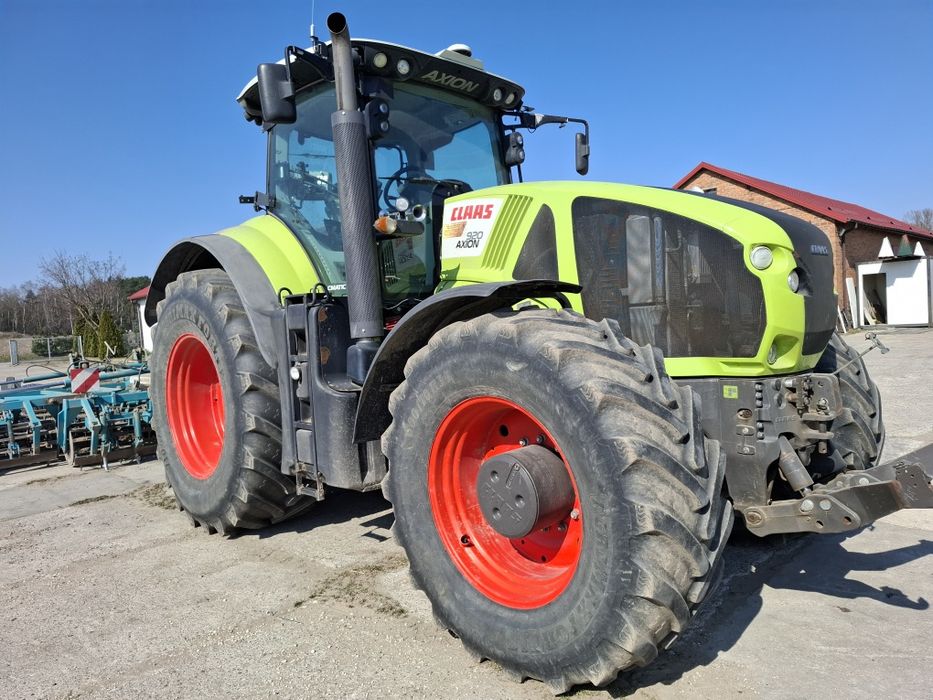 Claas axion 920 moc 320 km z navi rtk 10 nie fendt
