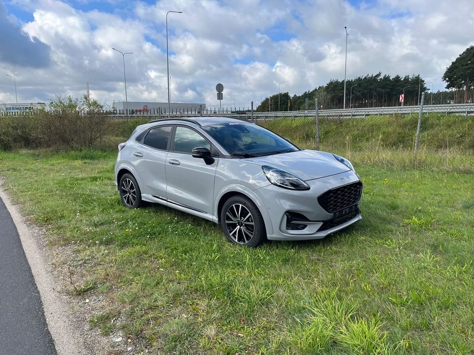 Ford Puma Hybrid 155km Full Opcja Matter Grey 44tys.km Piękna