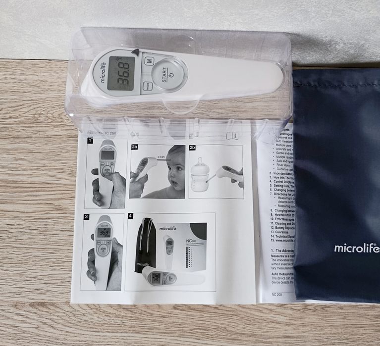 Термометр бесконтактный Microlife NC200 - новый.