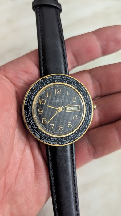 Часы винтажные ракета города, годинник ракета СССР