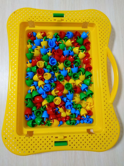 Розвиваючі настільні  ігри, Мозаїка Технок, 300 фішок різного розміру