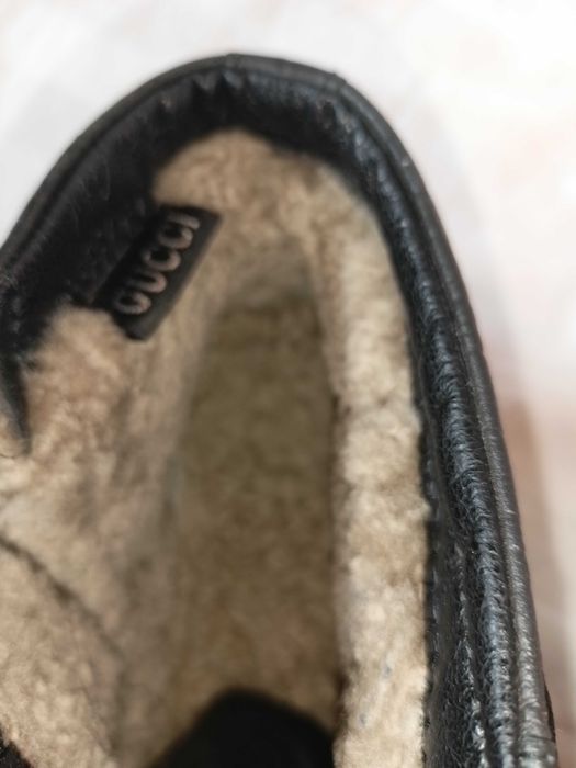 Gucci roz, 41 - dł. wkł. 26 cm - skó,ra - super stan