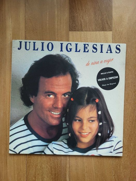 Disco Vinil | "De Niña a Mujer", Julio Iglesias