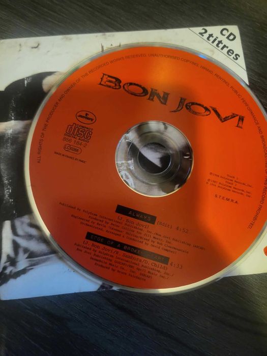 Bon Jovi - Always (CD Maxi-Single Oficial)