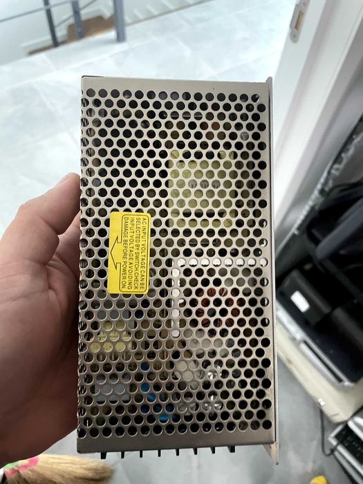 MW Источник, блок питания 12V / 220v Mean well NES-150-12 . 12,5A