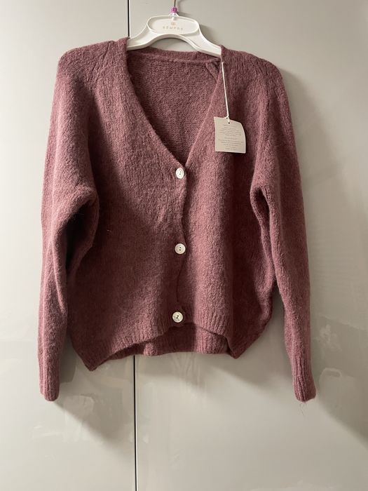 Sweter kardigan baby alpaca suri alpaca wełna Toscana 39
