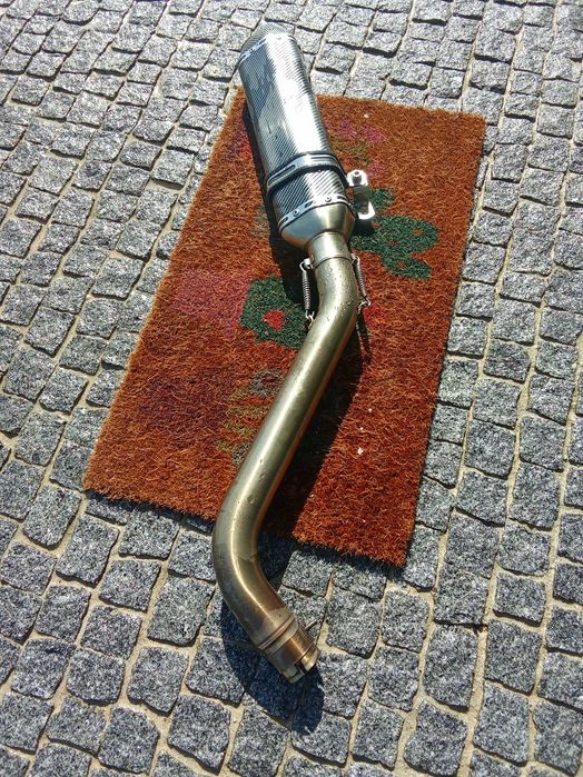 Ponteira + curva escape para  Voge 525DSX