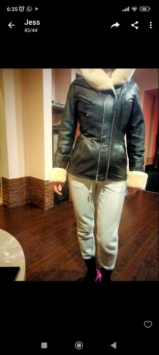 Продам дубленку кожа овчина