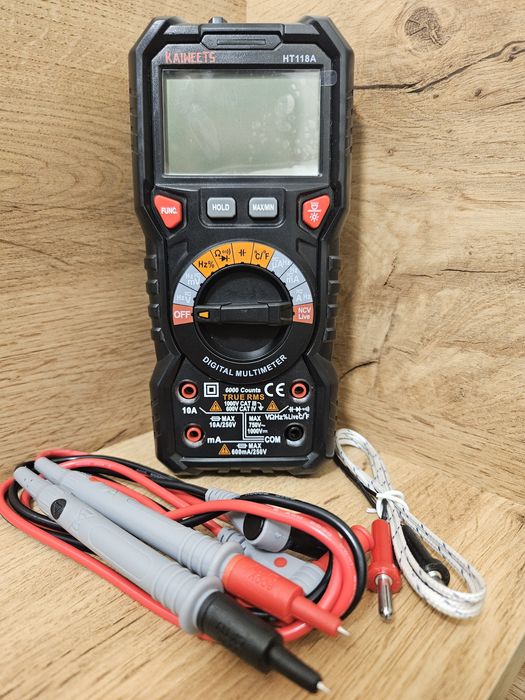 НЕ ПРАЦЮЄ! цифровий мультиметр Kaiweets HT118A