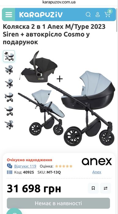 Anex m/type 2 в 1