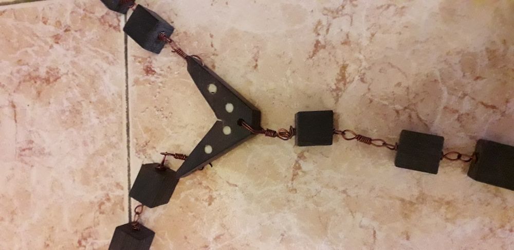 Terço em Pau Preto de Moçambique