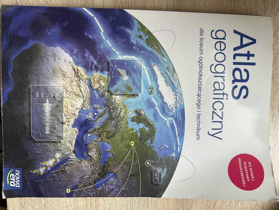 Atlas geograficzny dla LO i tachnikum Nowa Era