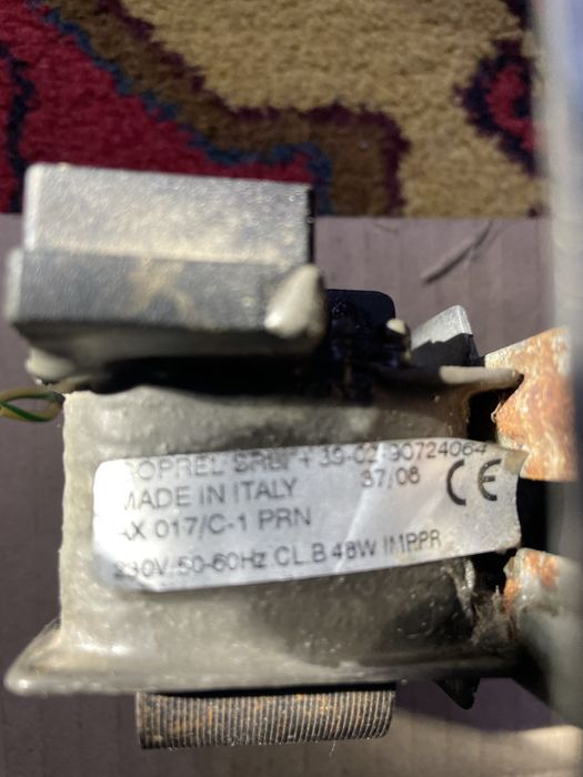 Двигатель вентилятора обдува