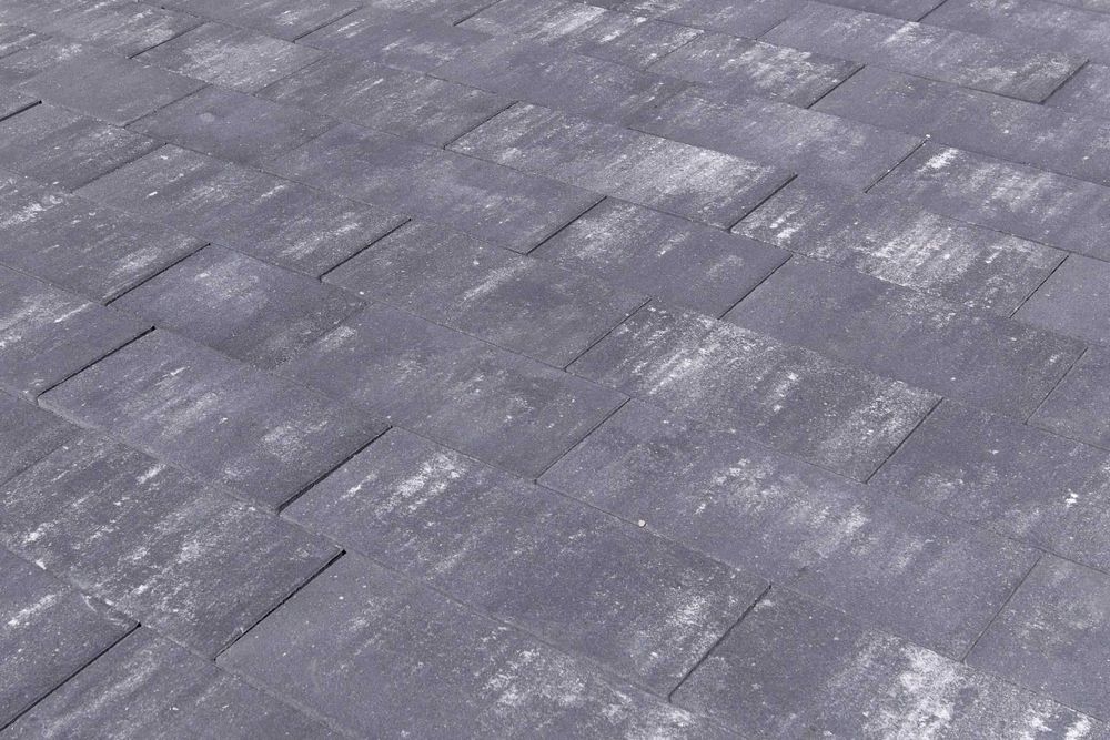 Kostka Davos.6cm.antracyt,melanż,onyks grafit płyty,plyta