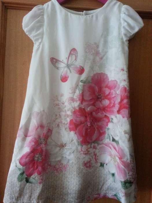 BAIXA PREÇO- Vestido e sandálias pele - Mayoral - 5 anos