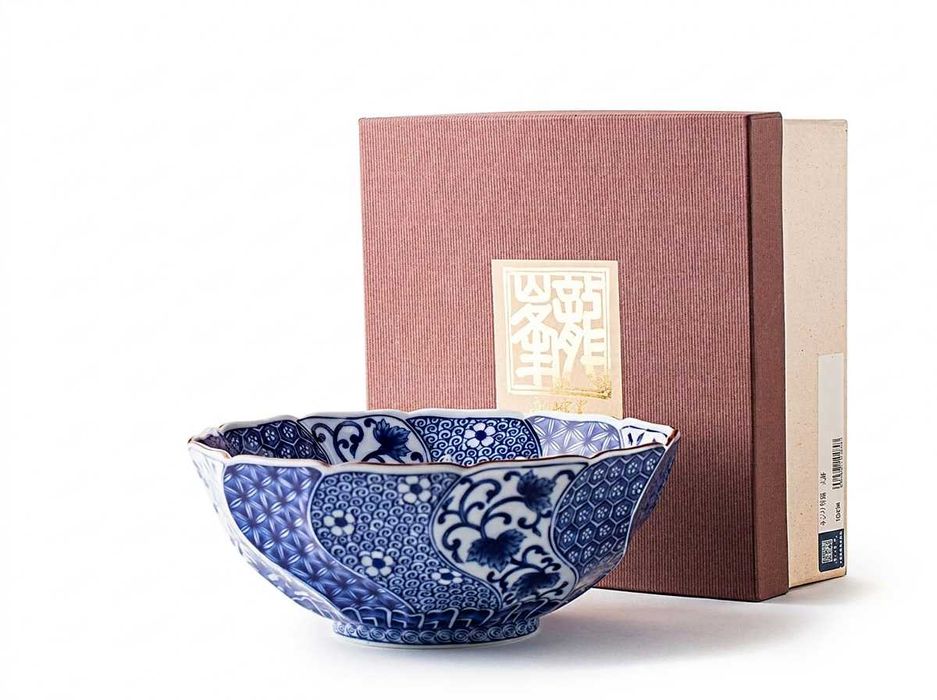 Japońska Misa Serwująca Ryuhou Kiln Neji Shonui 21cm NOS