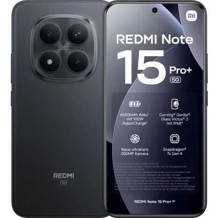 NOWY Redmi Note 15 Pro+ 5G 8/256GB Black GWARANCJA Sklep CentralGSM Warszawa