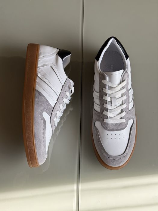 Чоловічі білі кеди 42-27.5 см