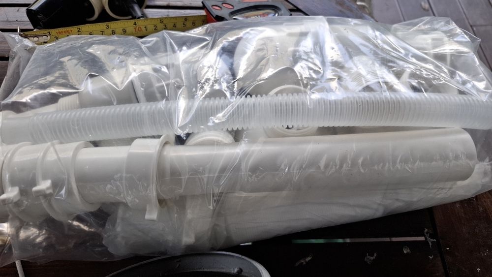 Syfon  do zlewu podwójny