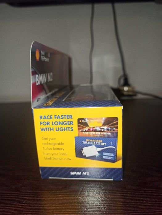 SHELL BMW M2 Samochodzik NA SŁONĄ WODĘ + bateria