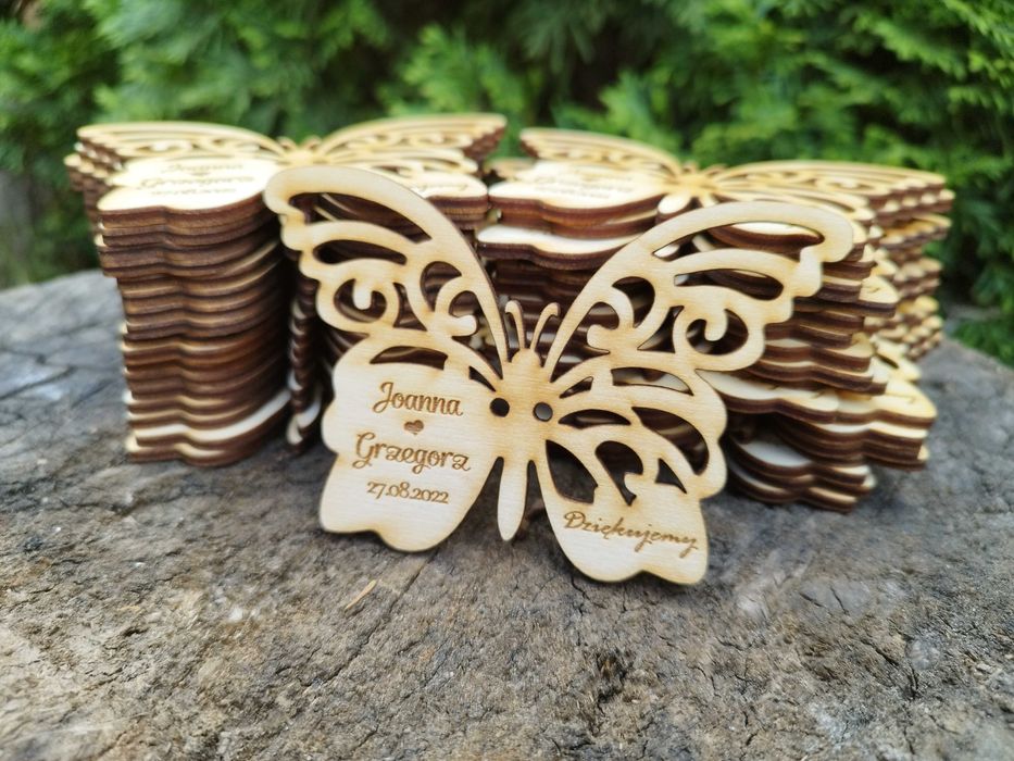 Podziękowania dla gości*uchwyt na lizak*ślub*wesele*podziękowanie