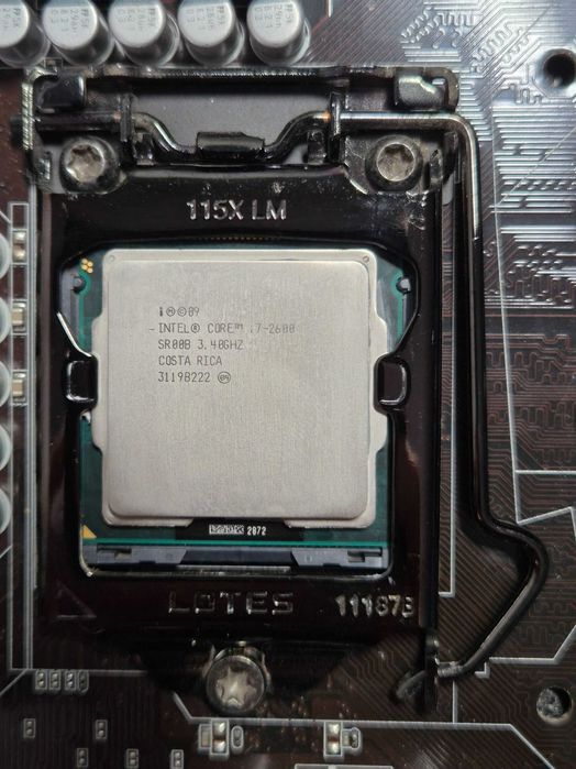 s1155 сет Intel Core i7-2600 3.8GHz +плата mATX ASUS H61. TRADE-IN