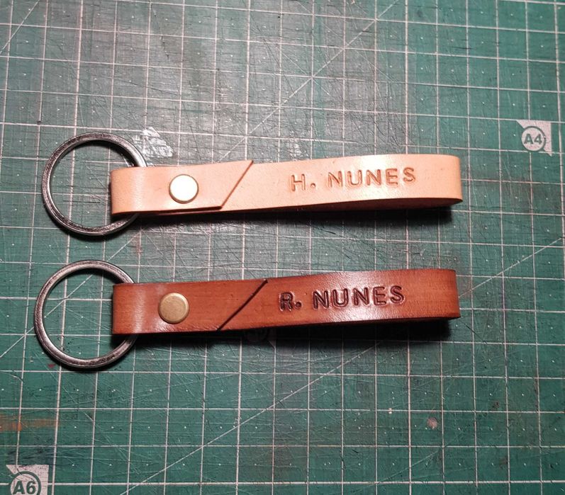 Porta Chaves personalizados em Couro