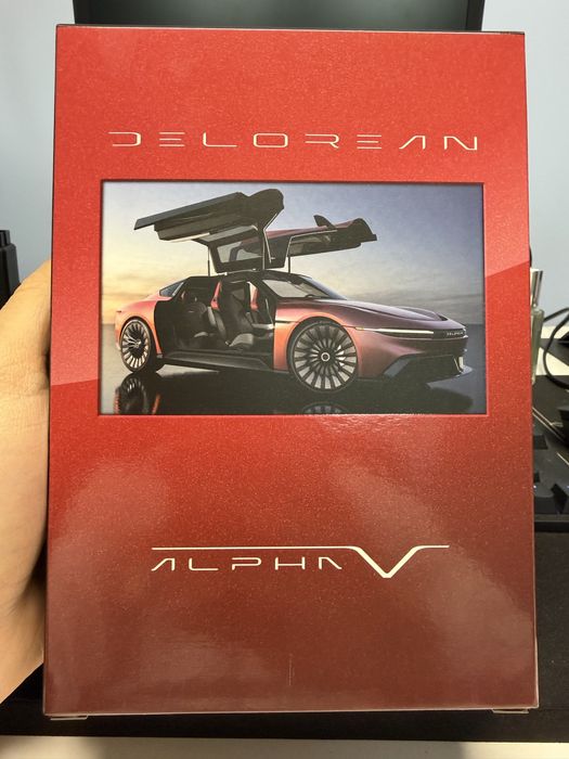 DeLorean set HotWheels