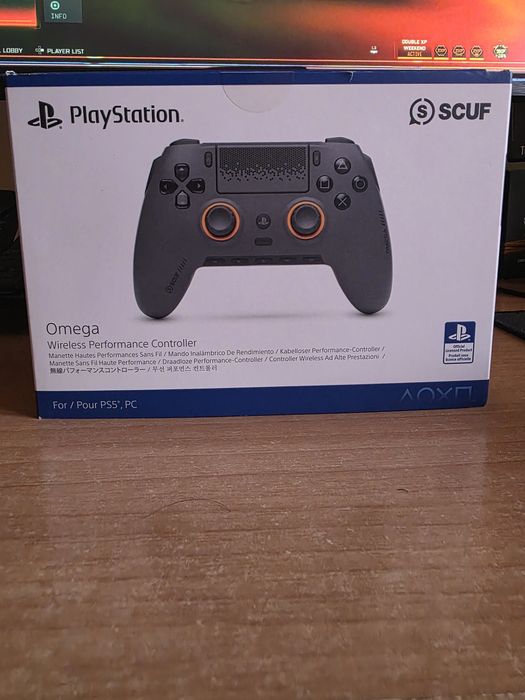Comando SCUF Omega Wireless PS5 / PC – Como Novo