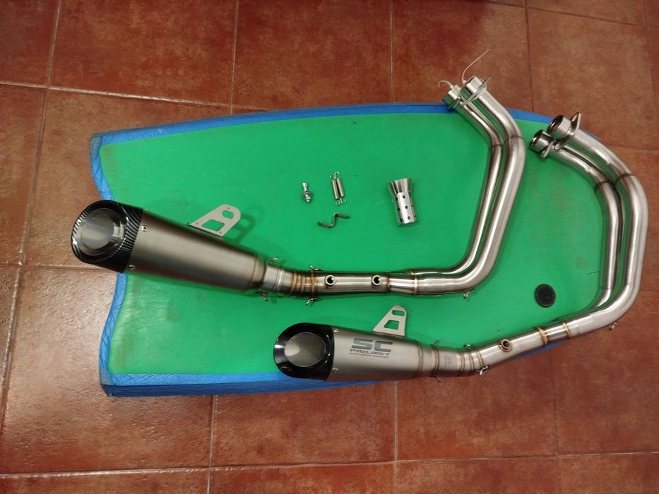 Yamaha MT 07 / MT 07  tracer ( linha completa de escape)