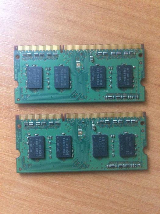 Оперативна пам'ять DDR3 SO-DIMM 4GB (2+2)
