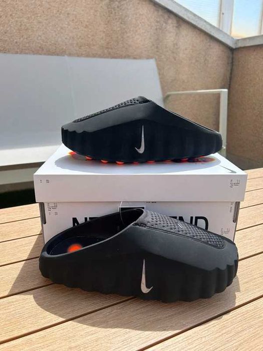 Nike Mind 001 Slide Black Chrome R.42