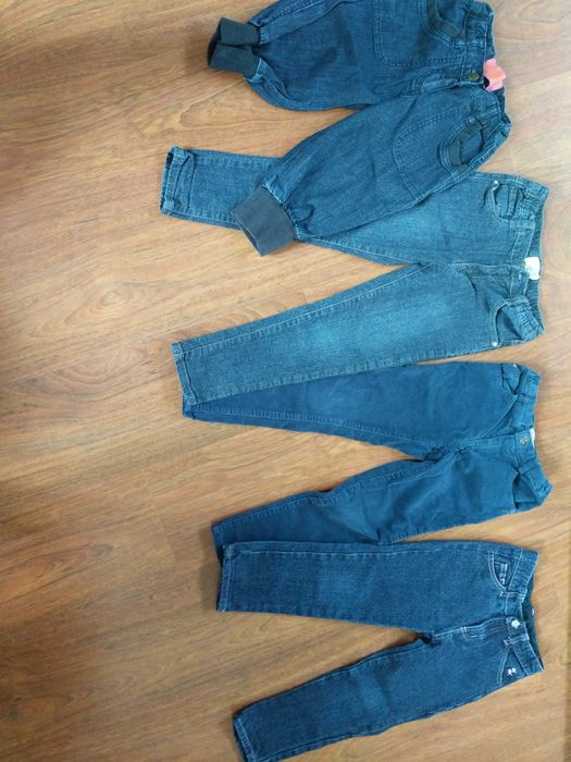 4 pares calças/corsários 4 anos menina Prénatal, Zippy e Kaboosia