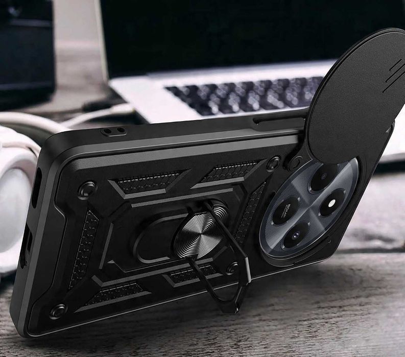 Etui Pancerne do Xiaomi Redmi 14C + Szkło Hartowane